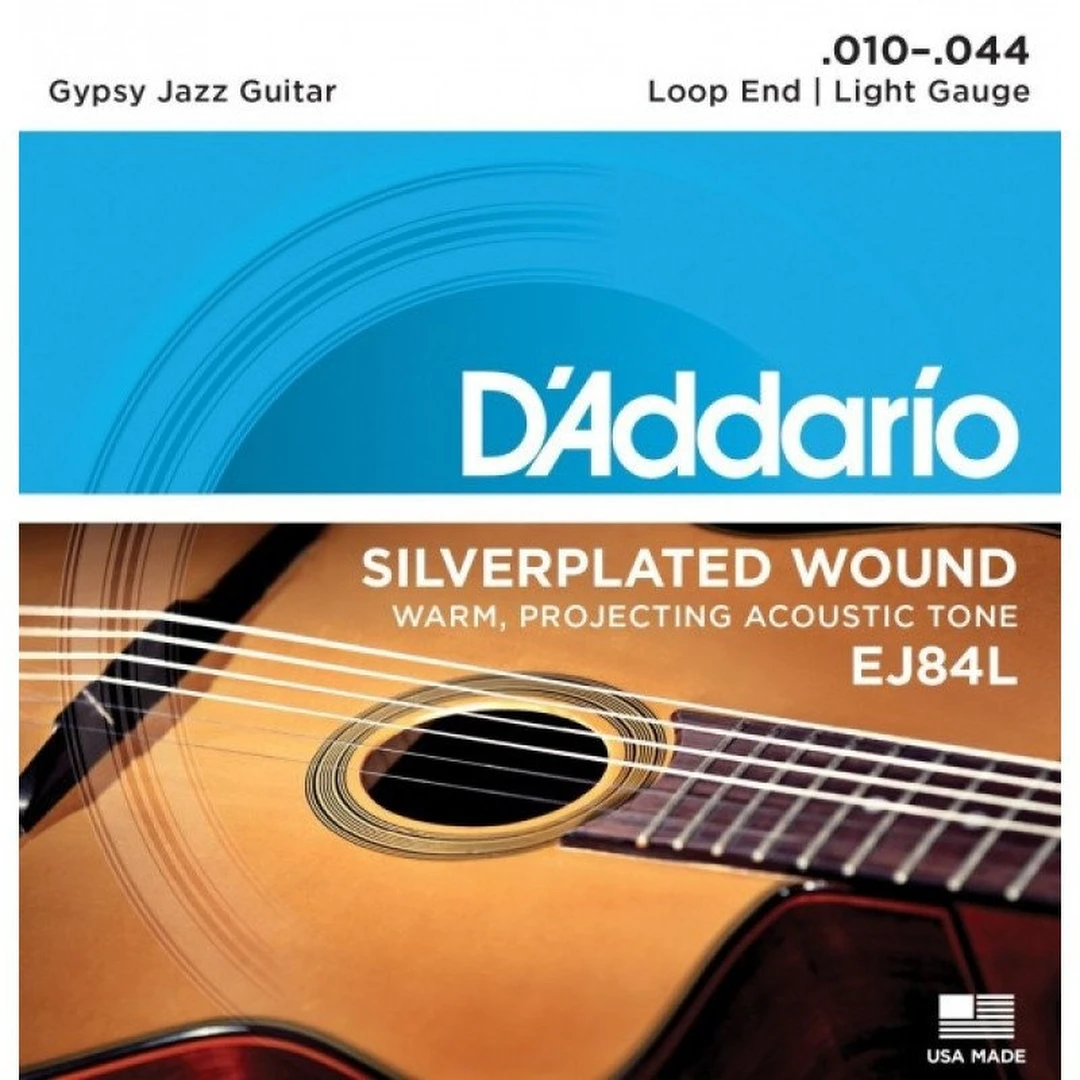 Струны для акустической гитары D'Addario EJ84L 10-44