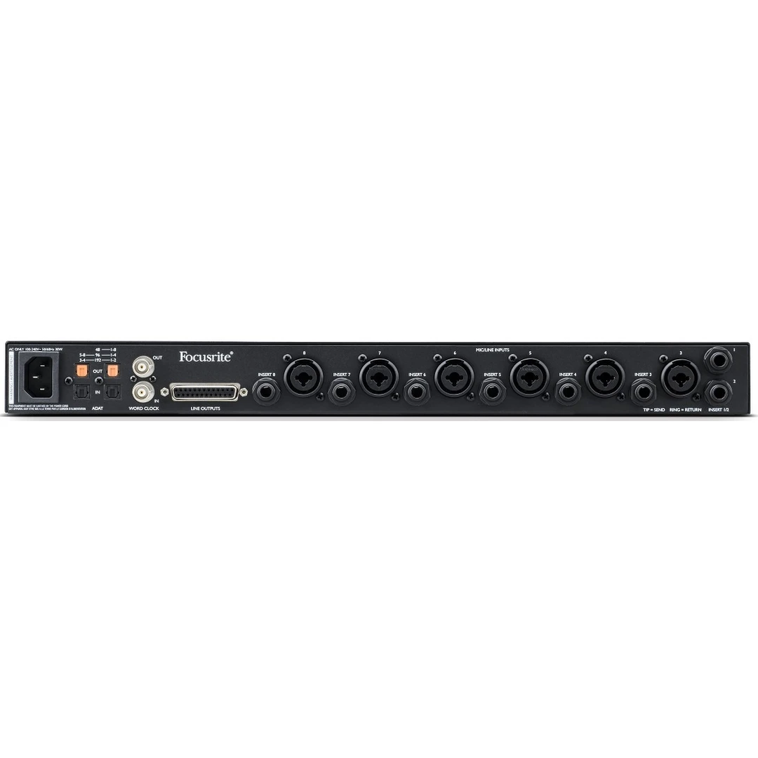 Предусилитель для микрофона Focusrite Clarett+ OctoPre