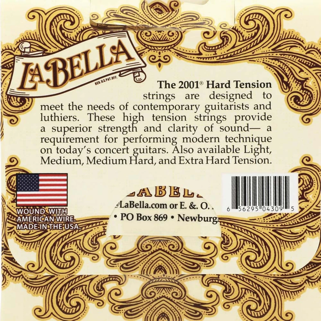 Струны для классической гитары La Bella 2001-EH