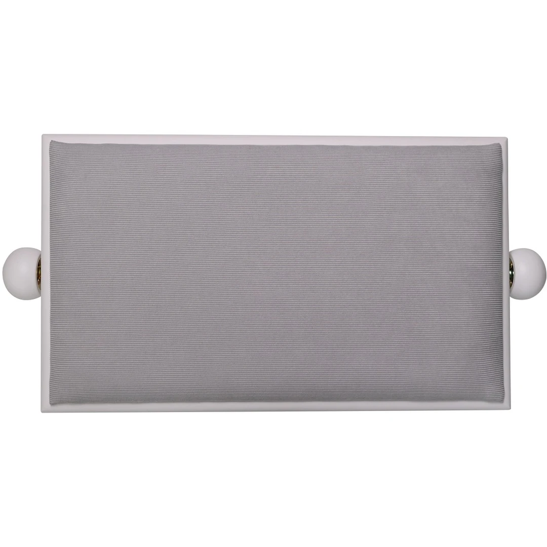 Банкетка Rockdale Rhapsody 131 SV White Grey