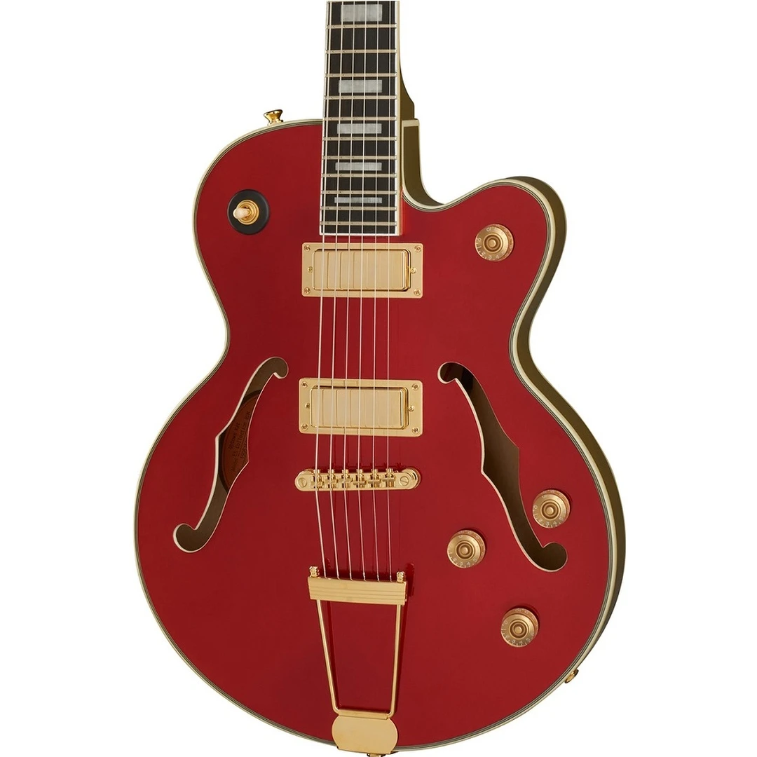 Полуакустическая гитара Epiphone Uptown Kat ES Ruby Red Metallic