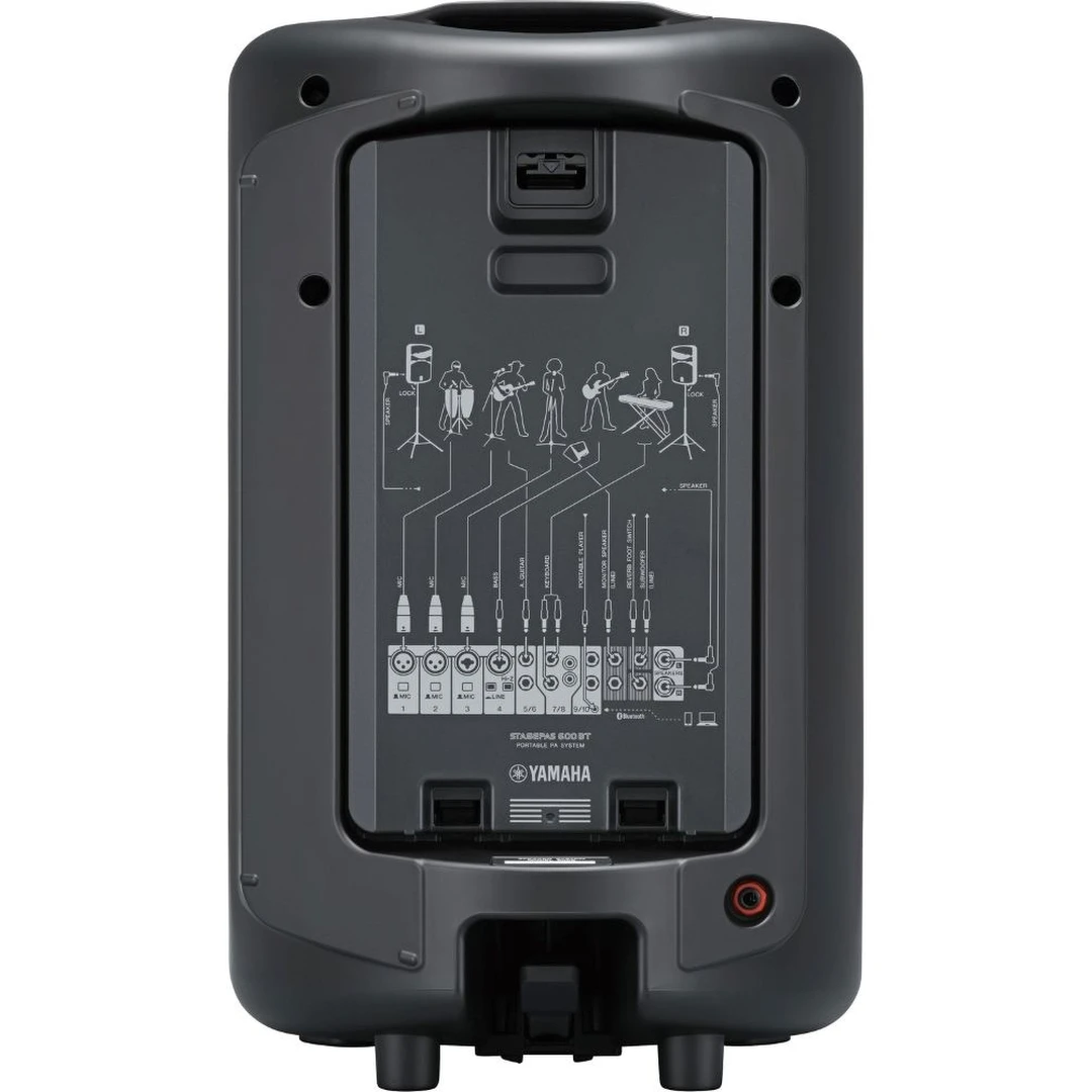 Портативная акустическая система Yamaha STAGEPAS 600BT