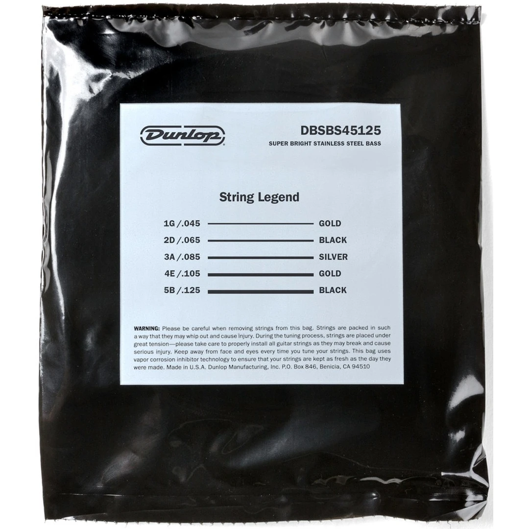 Струны для бас-гитары Dunlop DBSBS45125 45-125