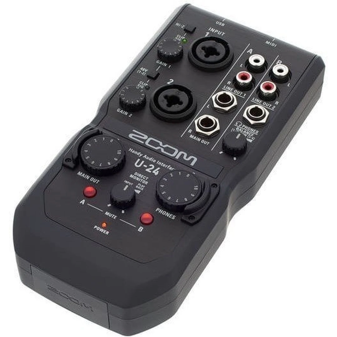 Портативный аудиоинтерфейс Zoom U-24