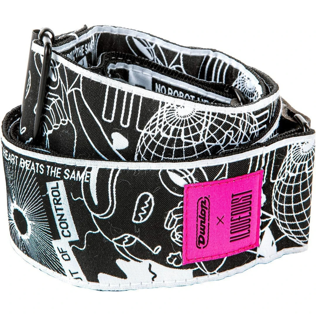 Ремень для гитары Dunlop ILD11 I Love Dust Robot Heart