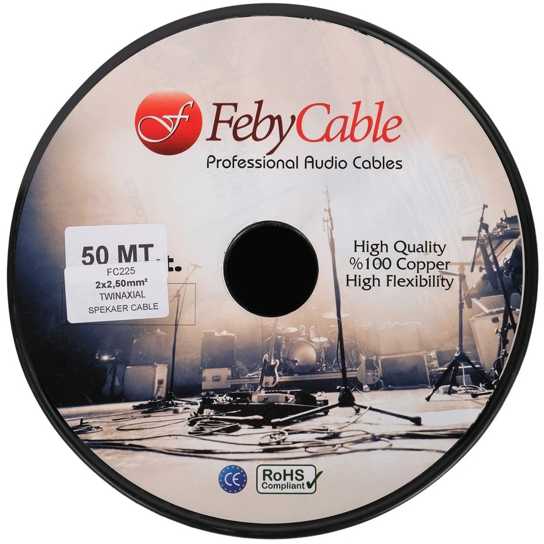 Акустический кабель Feby Cable FC225BK-100