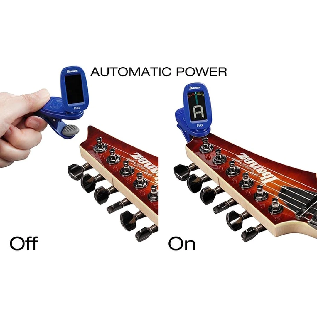 Тюнер Ibanez PU3-BL Clip Tuner