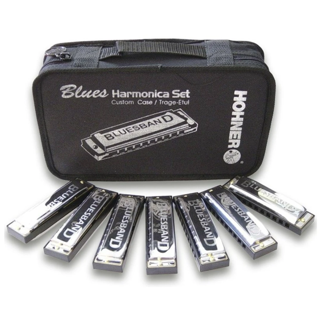 Набор губных гармошек Hohner Blues Band 559/20 CDEFGABb