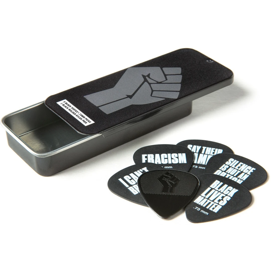 Набор медиаторов Dunlop BLMT02 Black Lives Matter .73