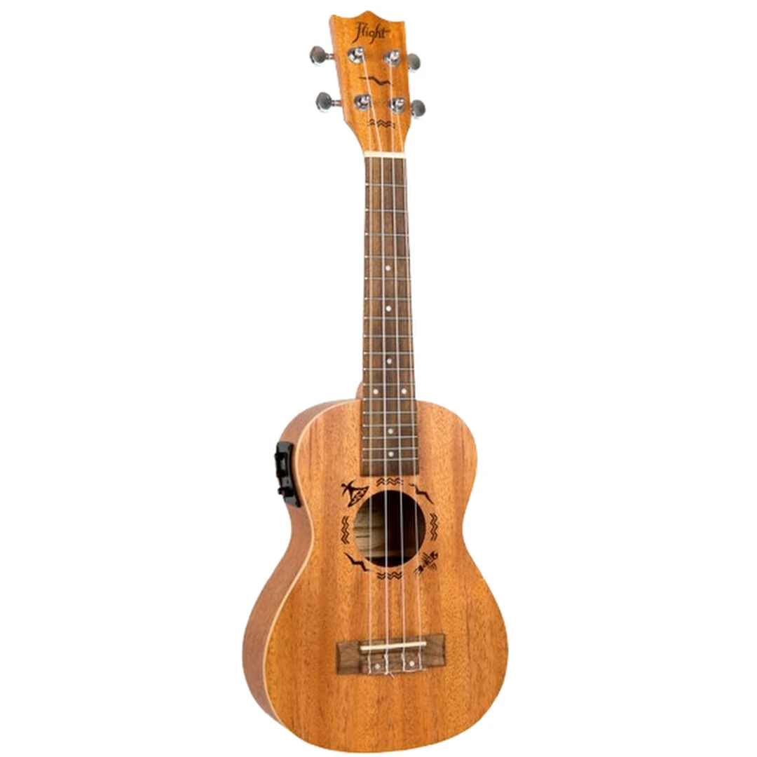Укулеле Flight DUC 523 CEQ MAH/MAH