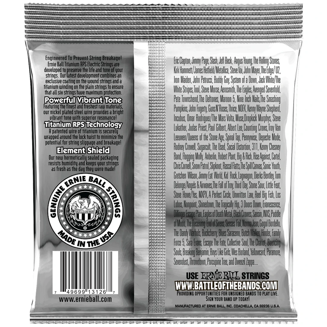 Струны для электрогитары Ernie Ball 3126 12-56