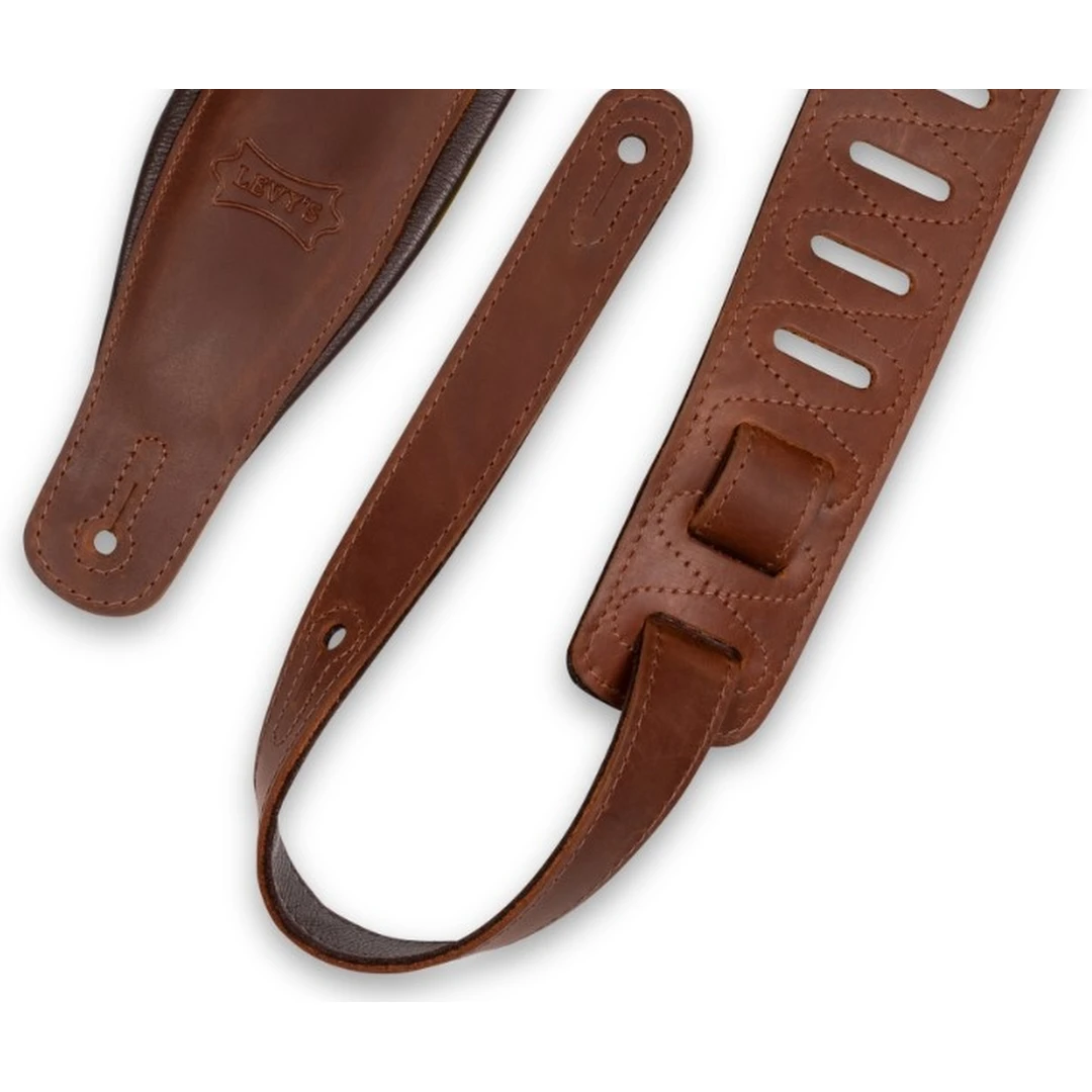 Ремень для гитары Levy's PM32BH-BRN