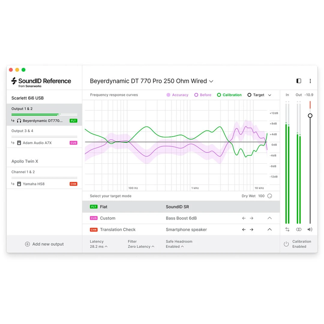 Программное обеспечение Sonarworks SoundID Reference for Headphones