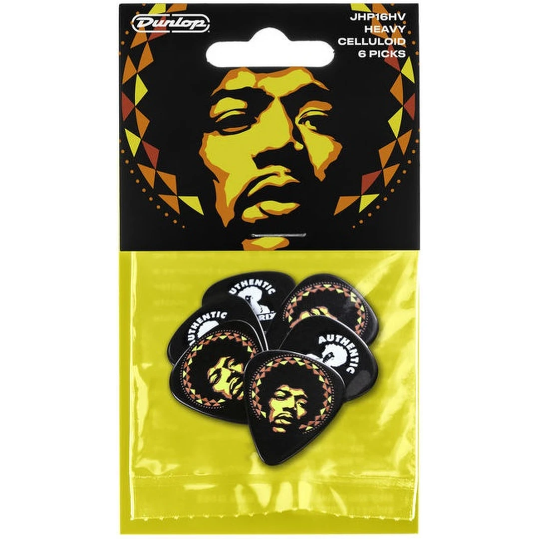 Набор медиаторов Dunlop JHP16HV Hendrix Aura Mandala