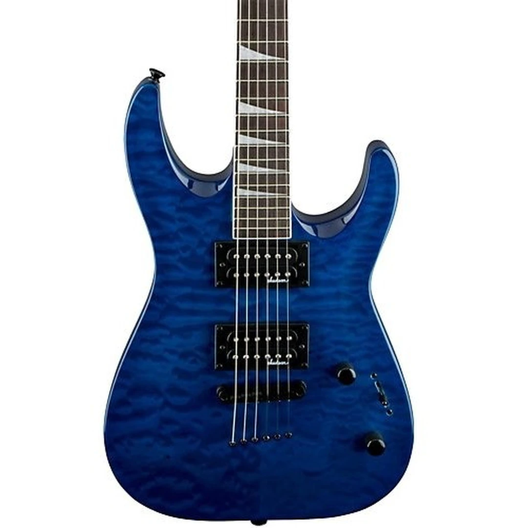 Электрогитара Jackson JS32TQ Dinky AH Transparent Blue