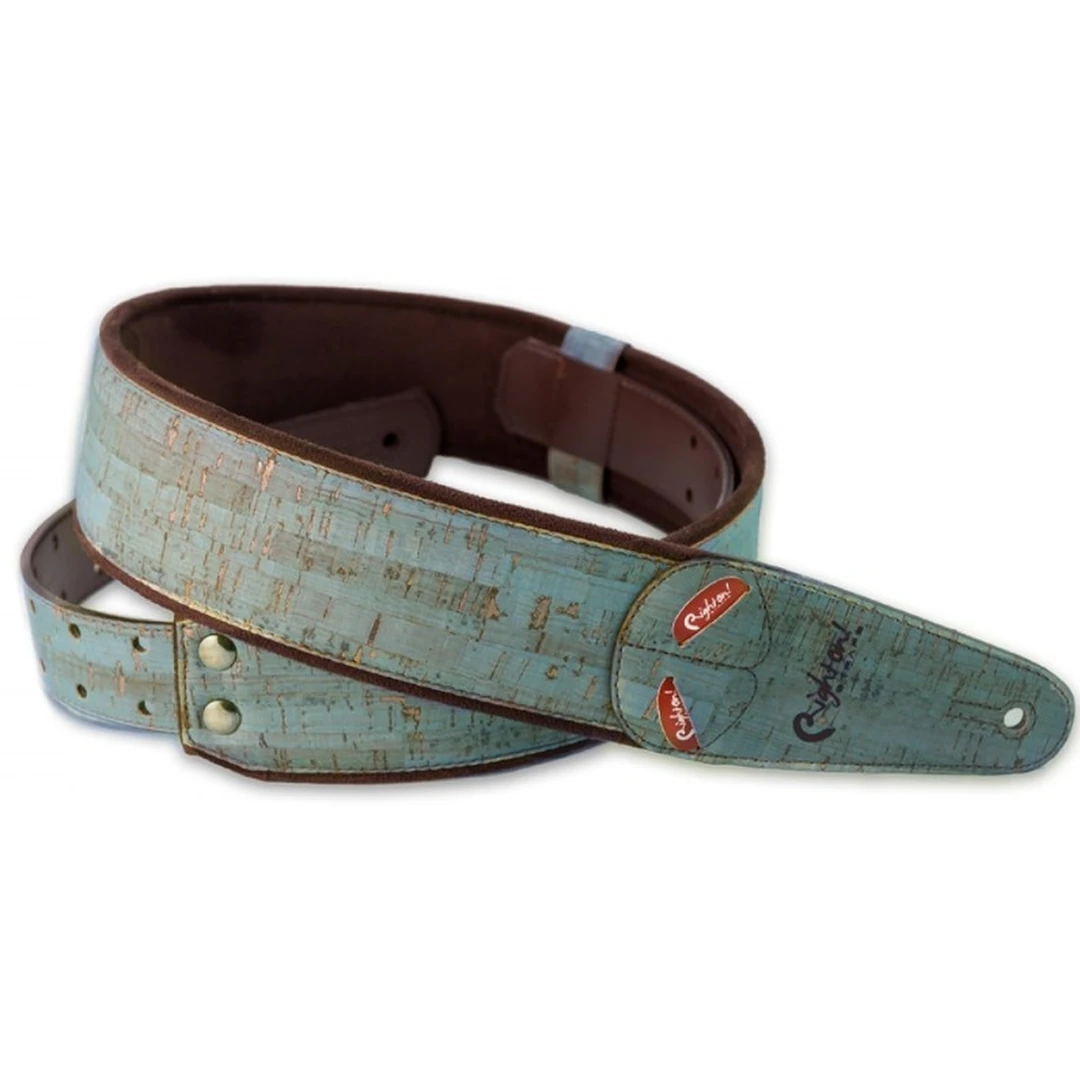 Ремень для гитары RightOn Straps Steady Mojo Cork Teal