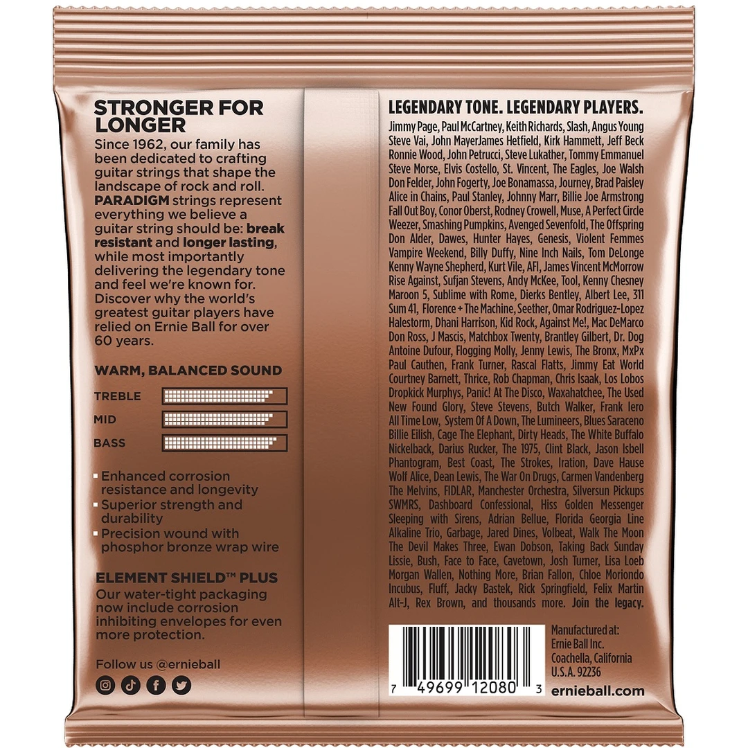 Струны для акустической гитары Ernie Ball 2080 10-50