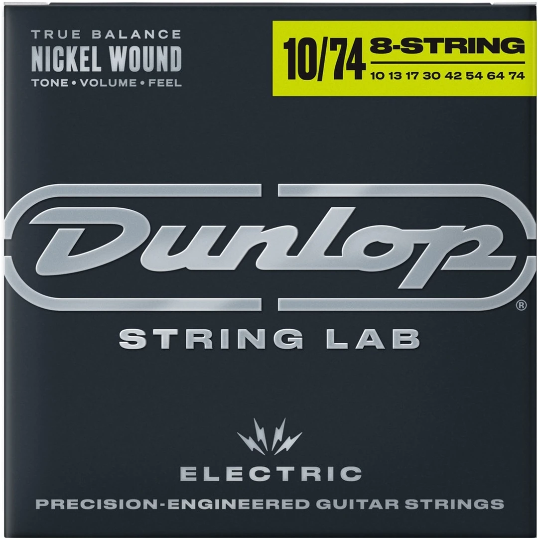 Струны для электрогитары Dunlop DEN10748 10-74