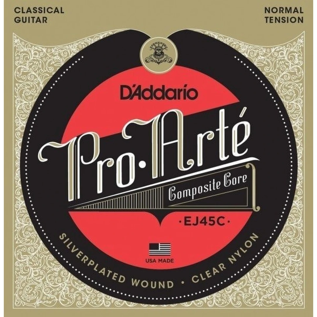 Струны для классической гитары D'Addario EJ45C