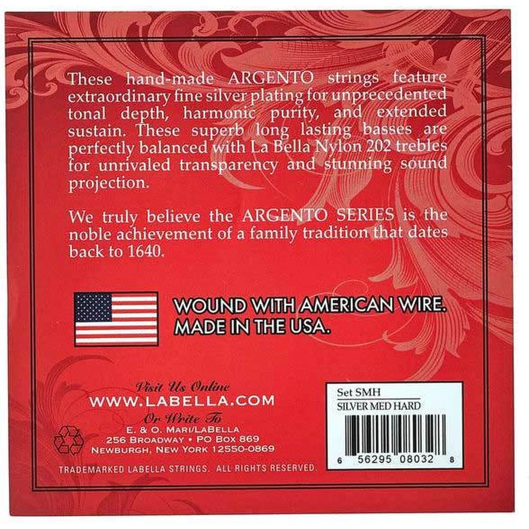 Струны для классической гитары La Bella SMH Argento