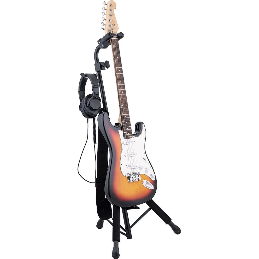 Набор из стойки для гитары и держателя Hercules GS414BP Plus - HA700