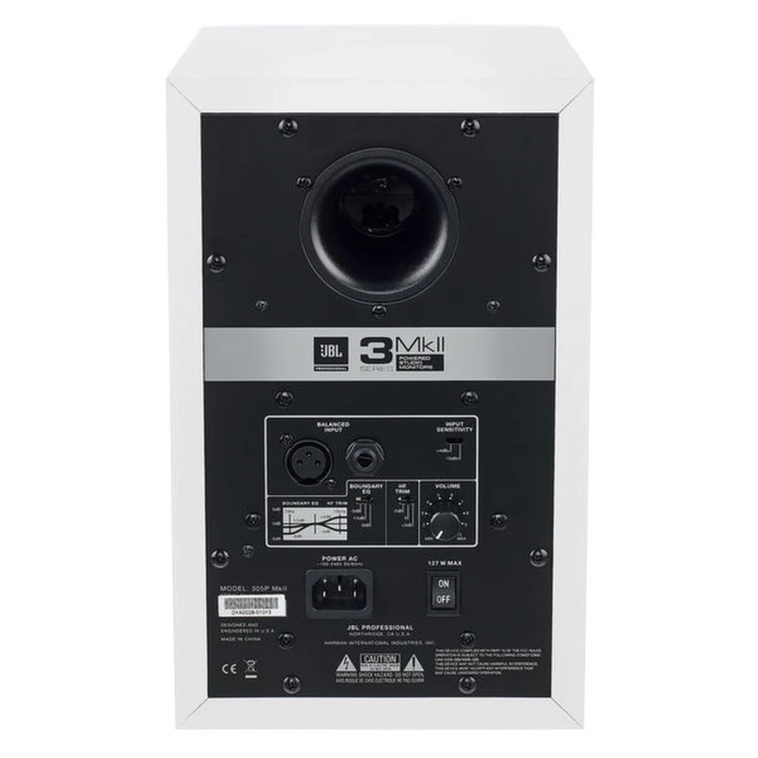 Студийный монитор JBL 305P MKII White