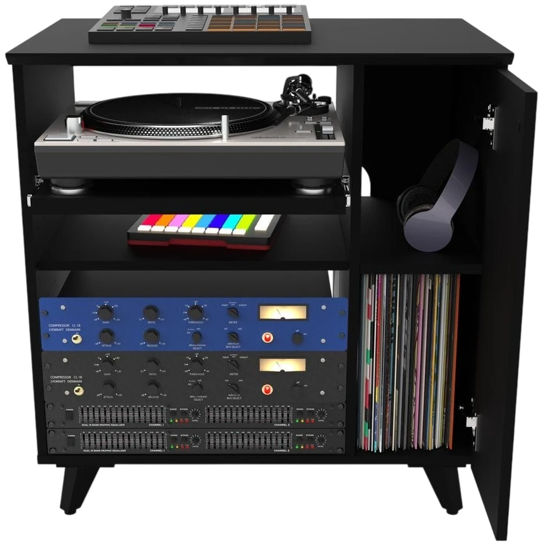 Рэковый шкаф Glorious Modular Side Rack Walnut