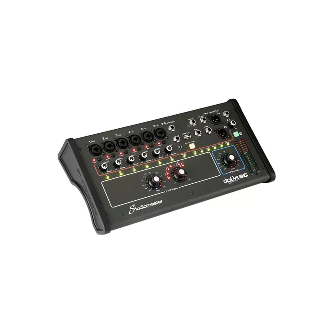 Цифровой микшерный пульт Studiomaster DigiLive 08C