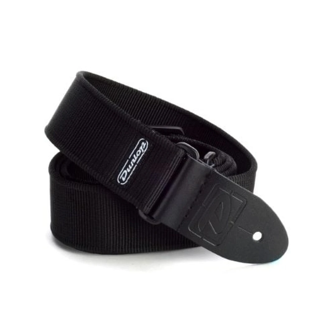 Ремень для гитары Dunlop D38-09BK Solid Black