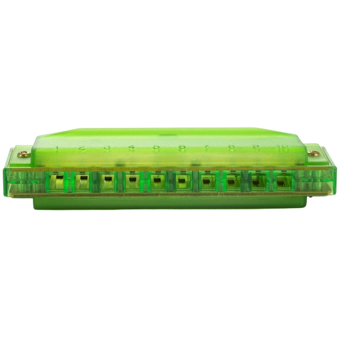 Губная гармошка Hohner Translucent Green
