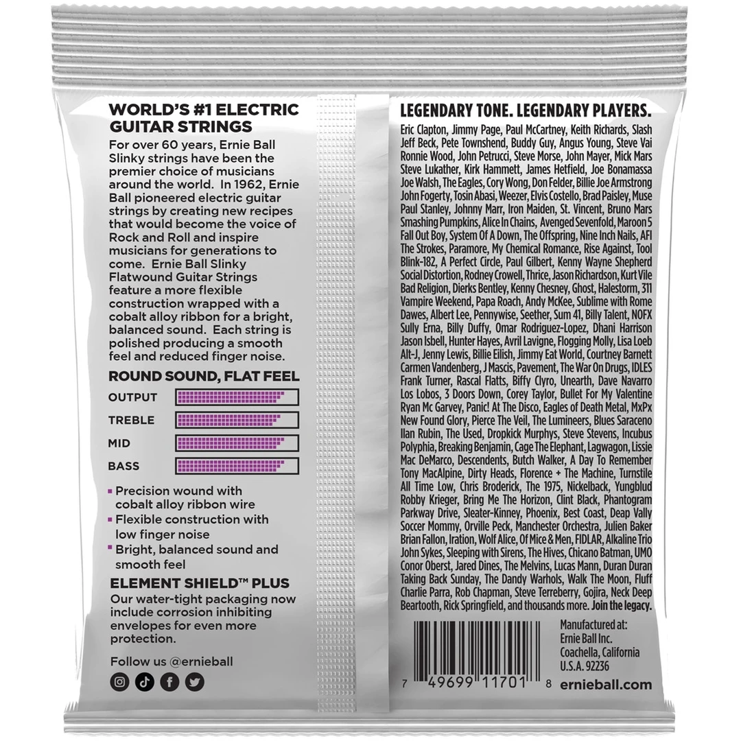 Струны для электрогитары Ernie Ball 2590 11-48