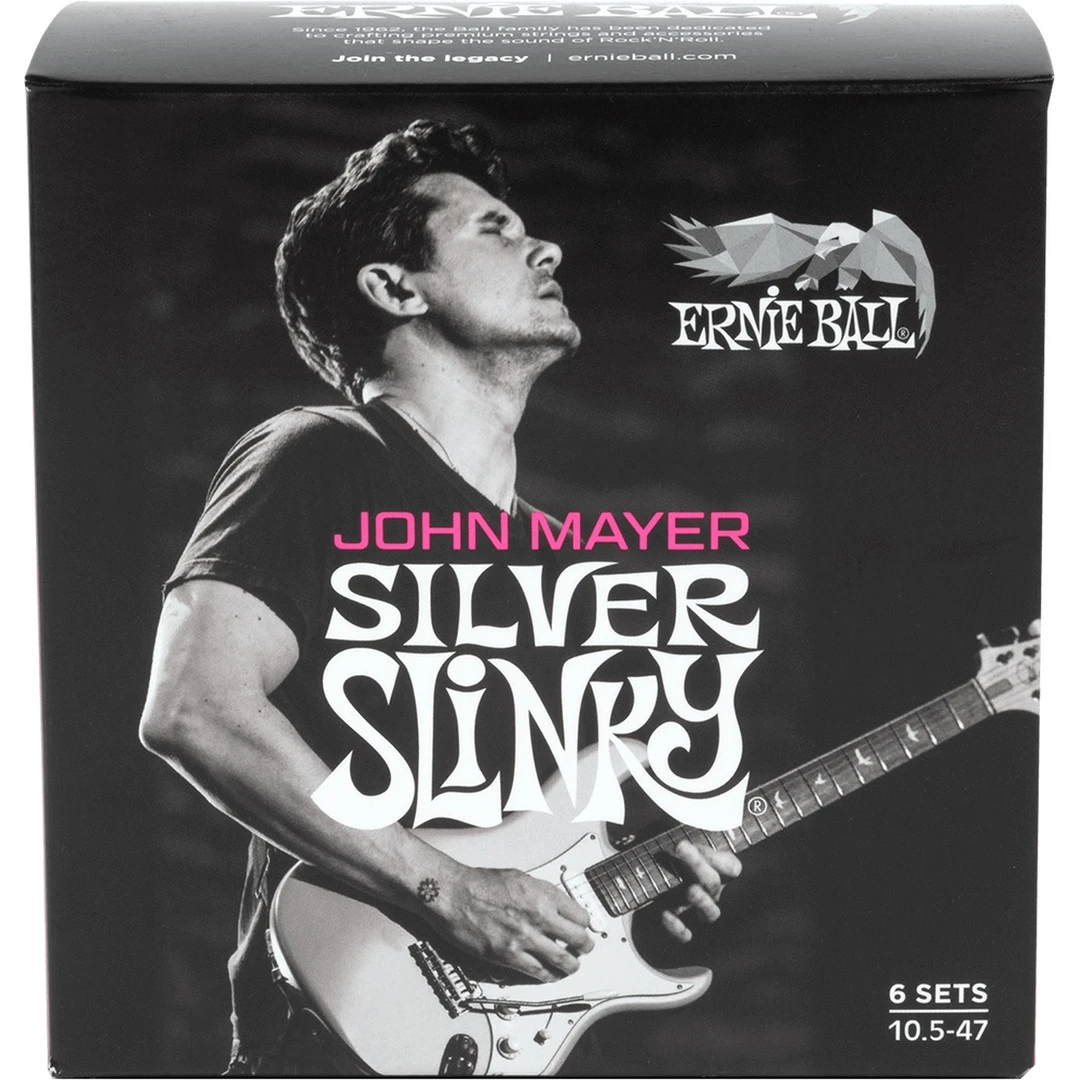 Струны для электрогитары Ernie Ball 3817 John Mayer 10.5-47 6 Pack