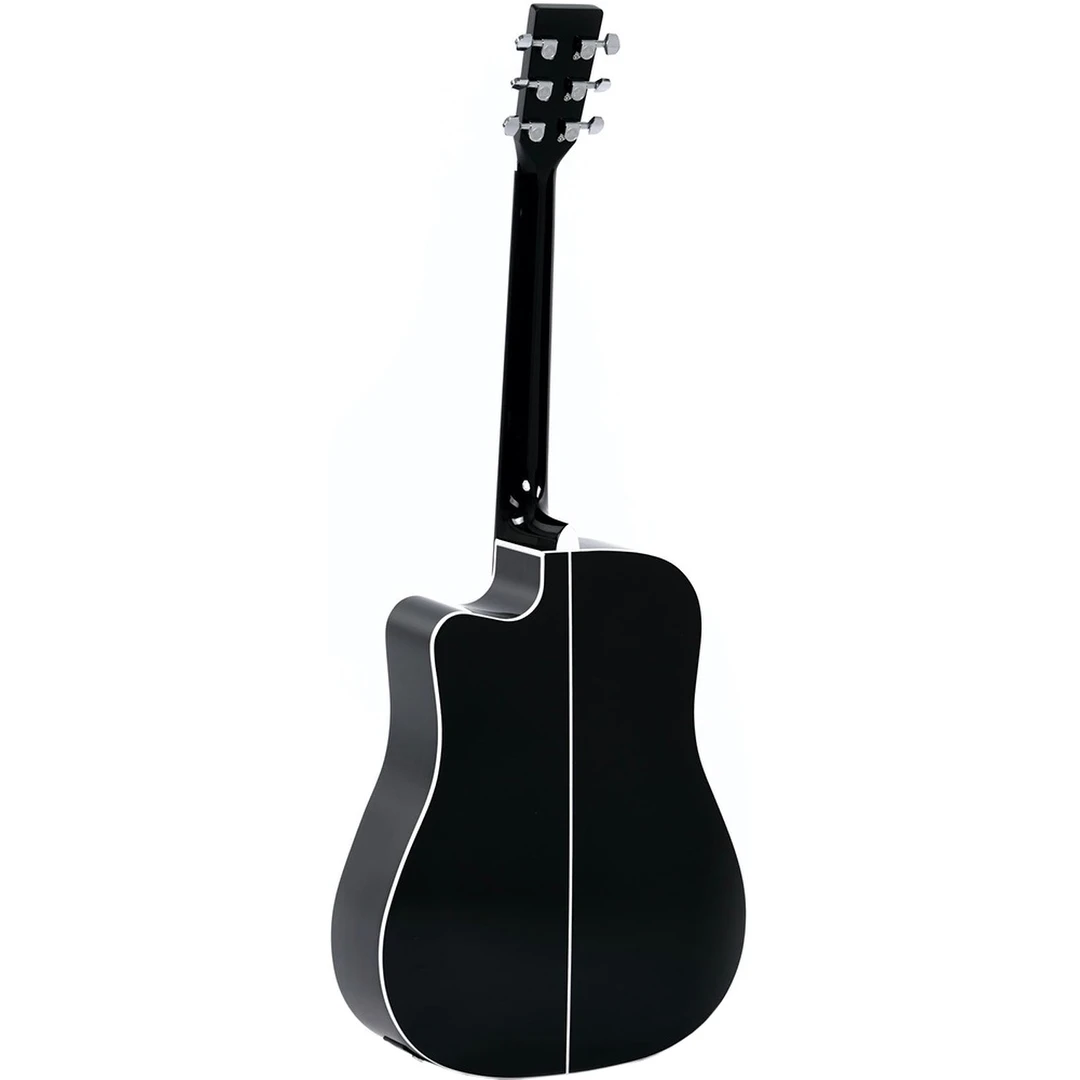 Электроакустическая гитара Sigma DMC-1STE-BK