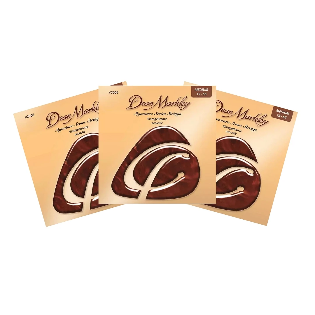 Струны для акустической гитары Dean Markley 2006-3PK Signature