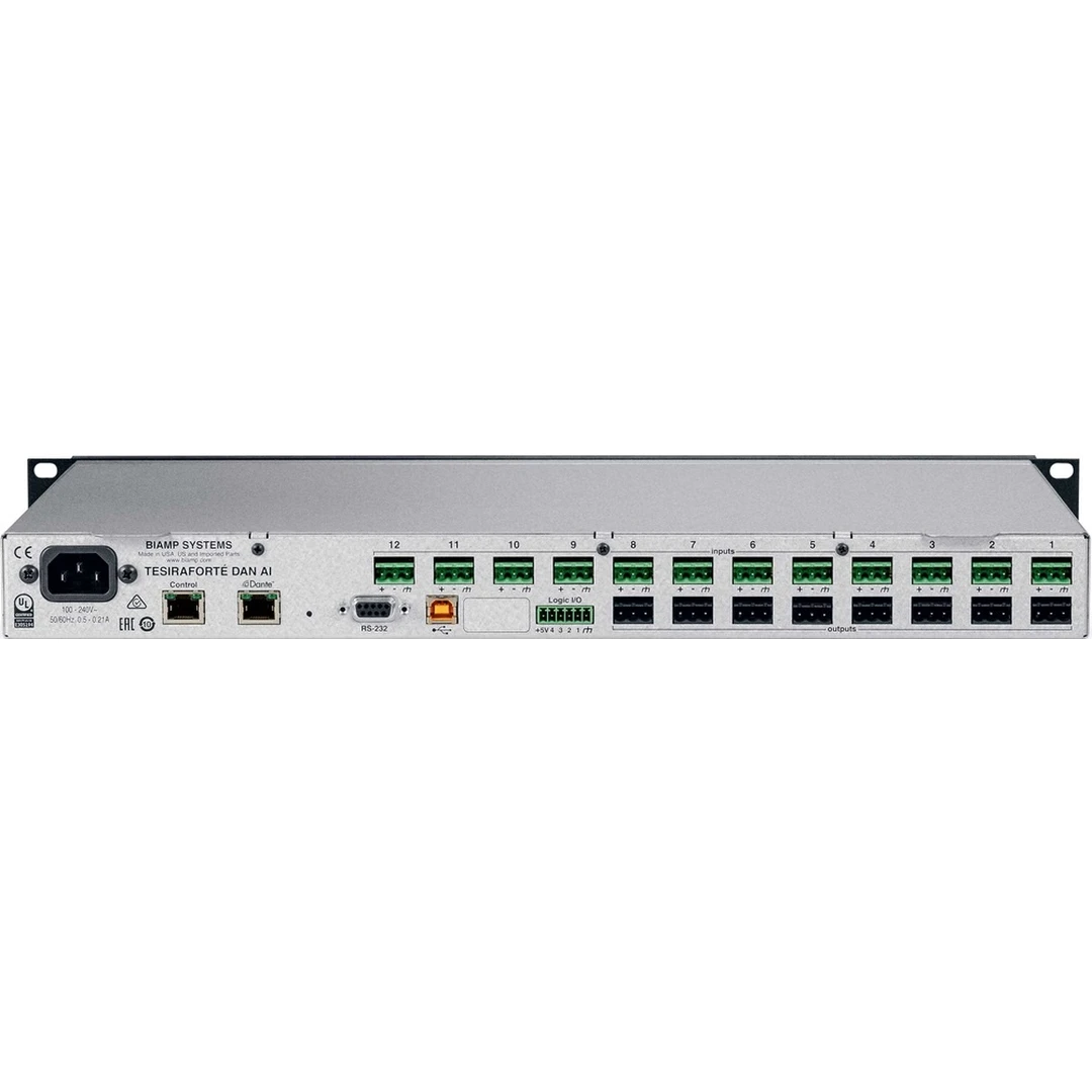 Сигнальный процессор Biamp TesiraFORTE DAN AI