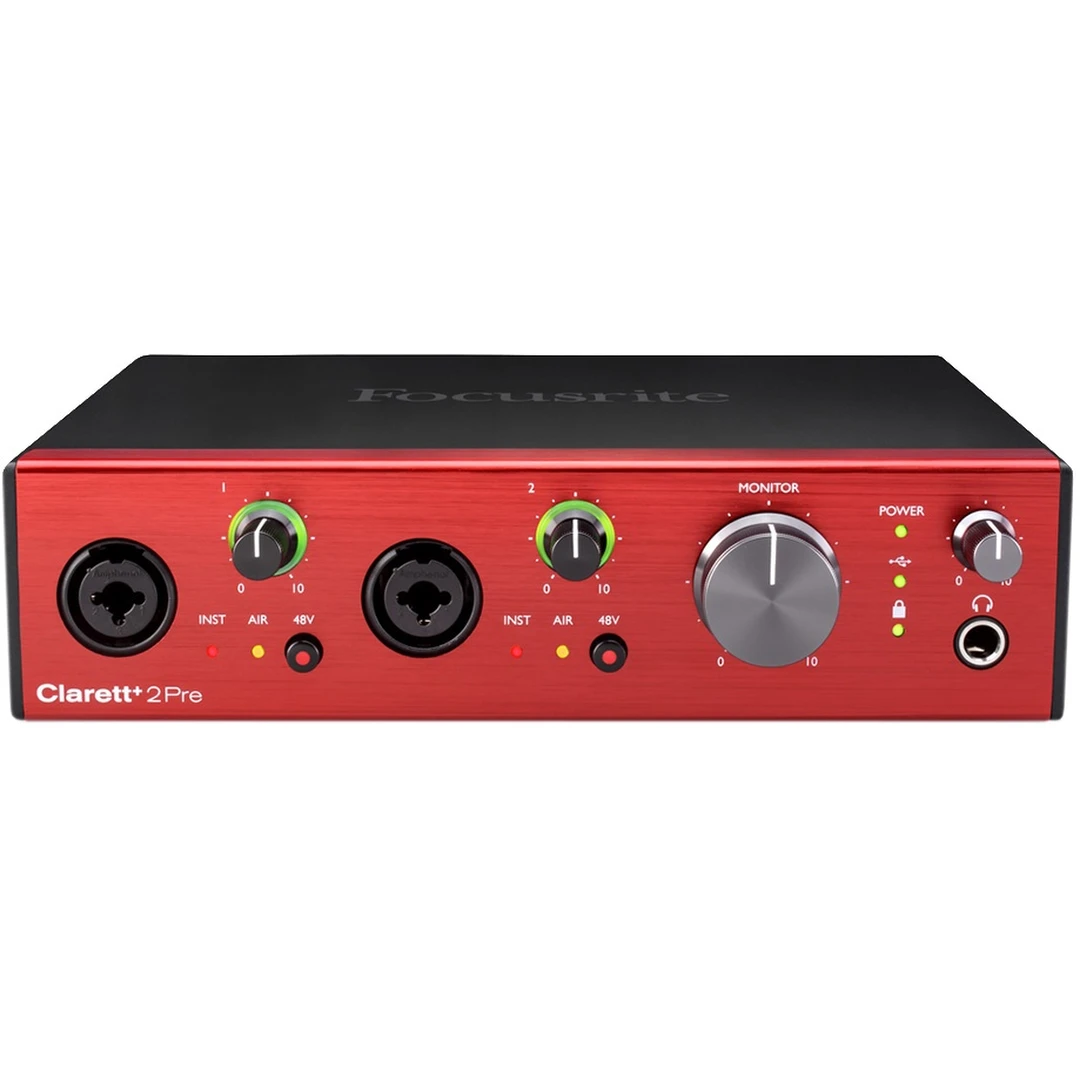 Аудиоинтерфейс Focusrite Clarett+ 2Pre