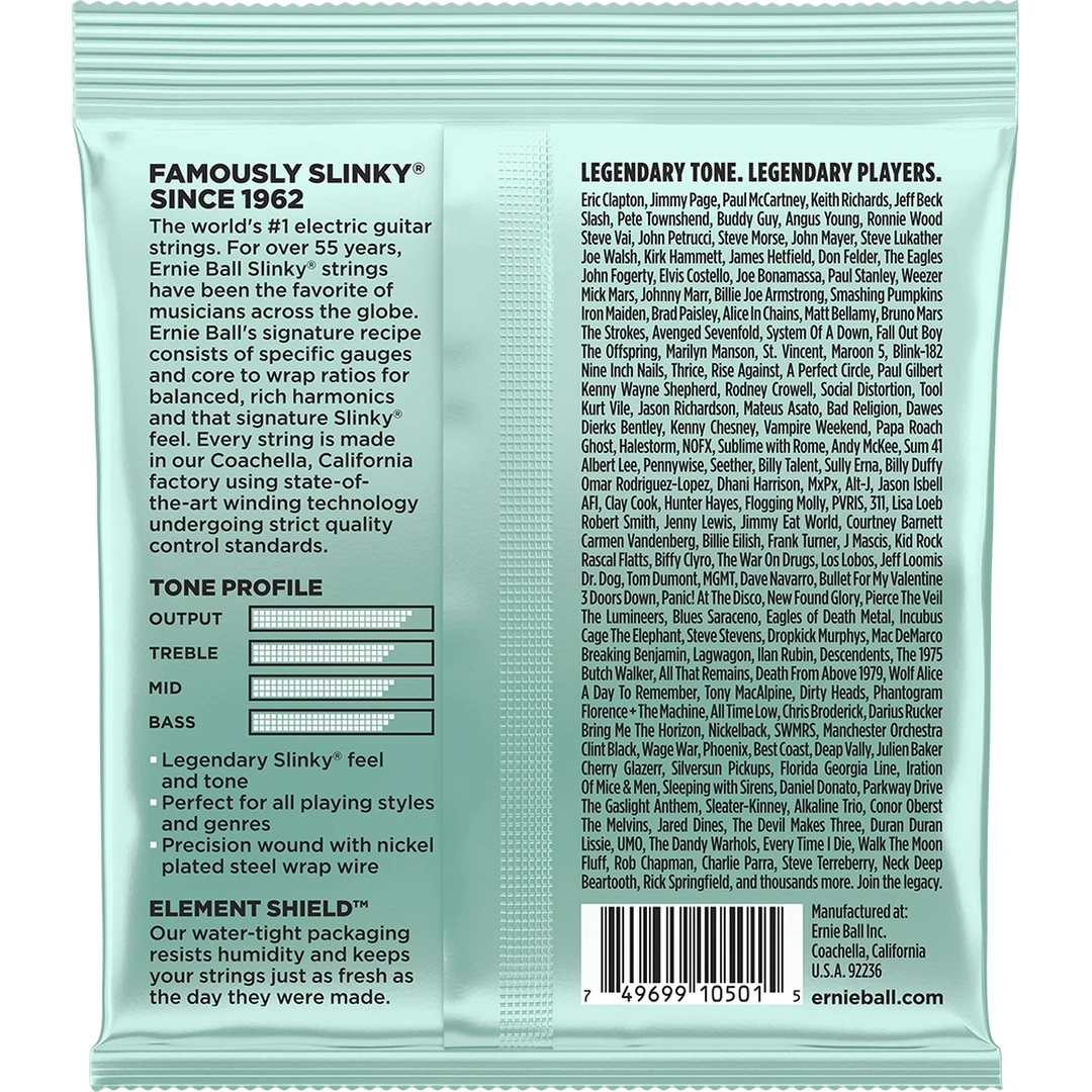 Струны для электрогитары Ernie Ball 2211 10.5-52