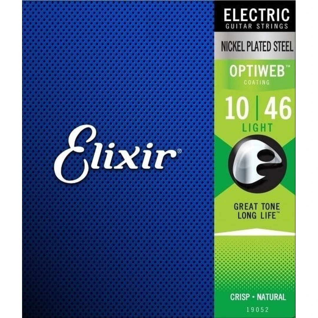 Струны для электрогитары Elixir 19052 Optiweb 10-46 Light