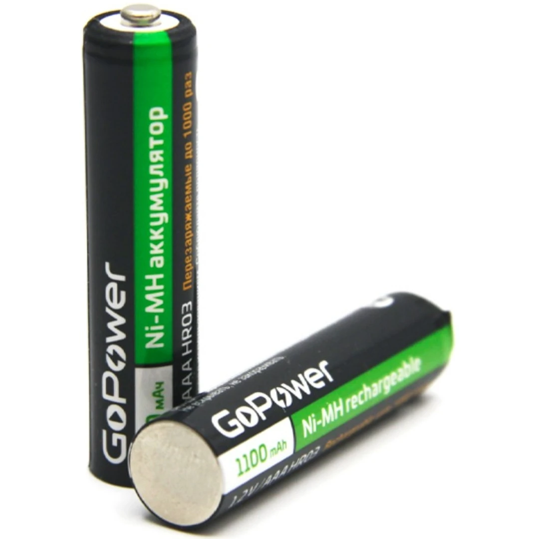 Аккумуляторы GoPower 00-00015316 ААА/НR03 Ni-MH