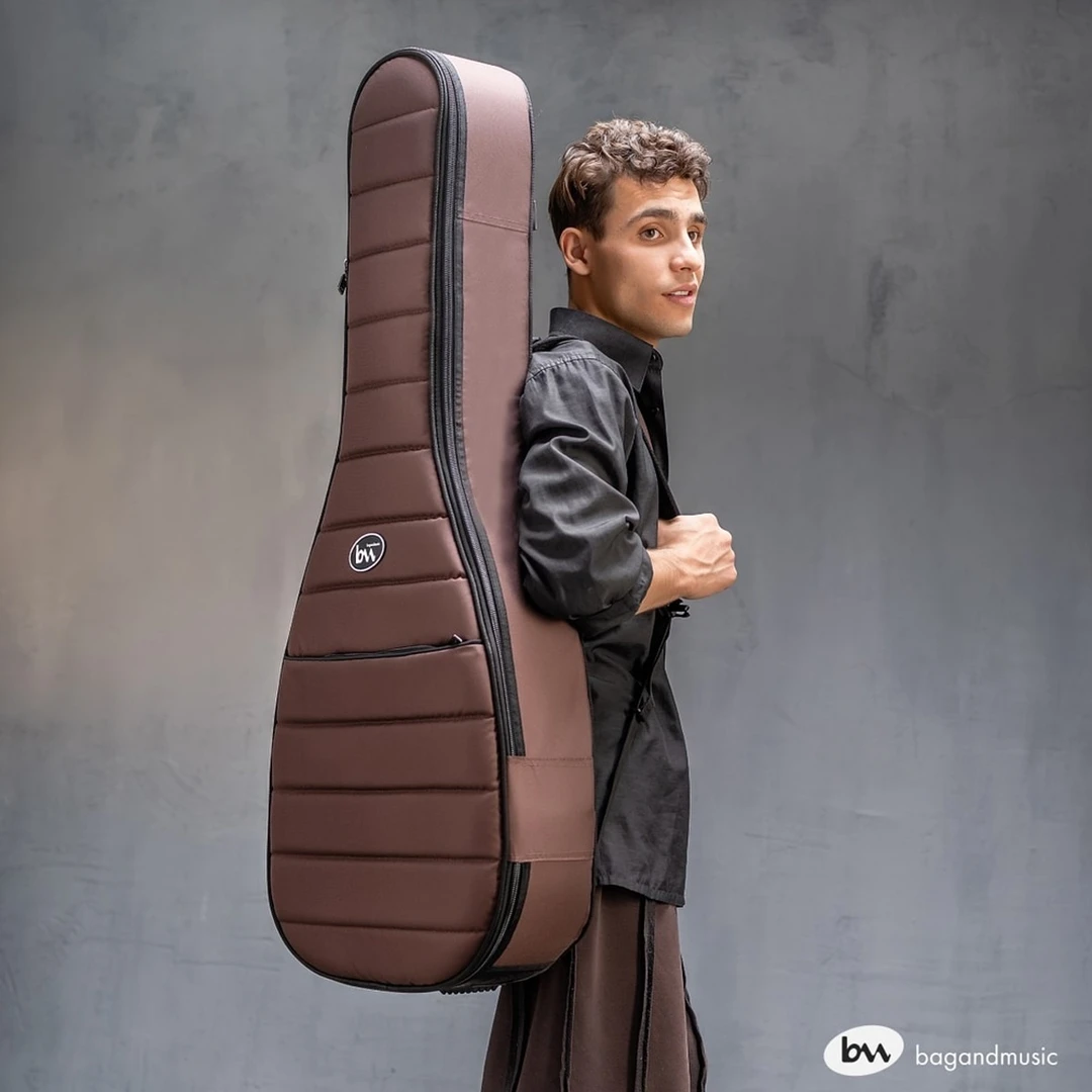 Чехол для акустической гитары Bagandmusic Acoustic Slim BM1114
