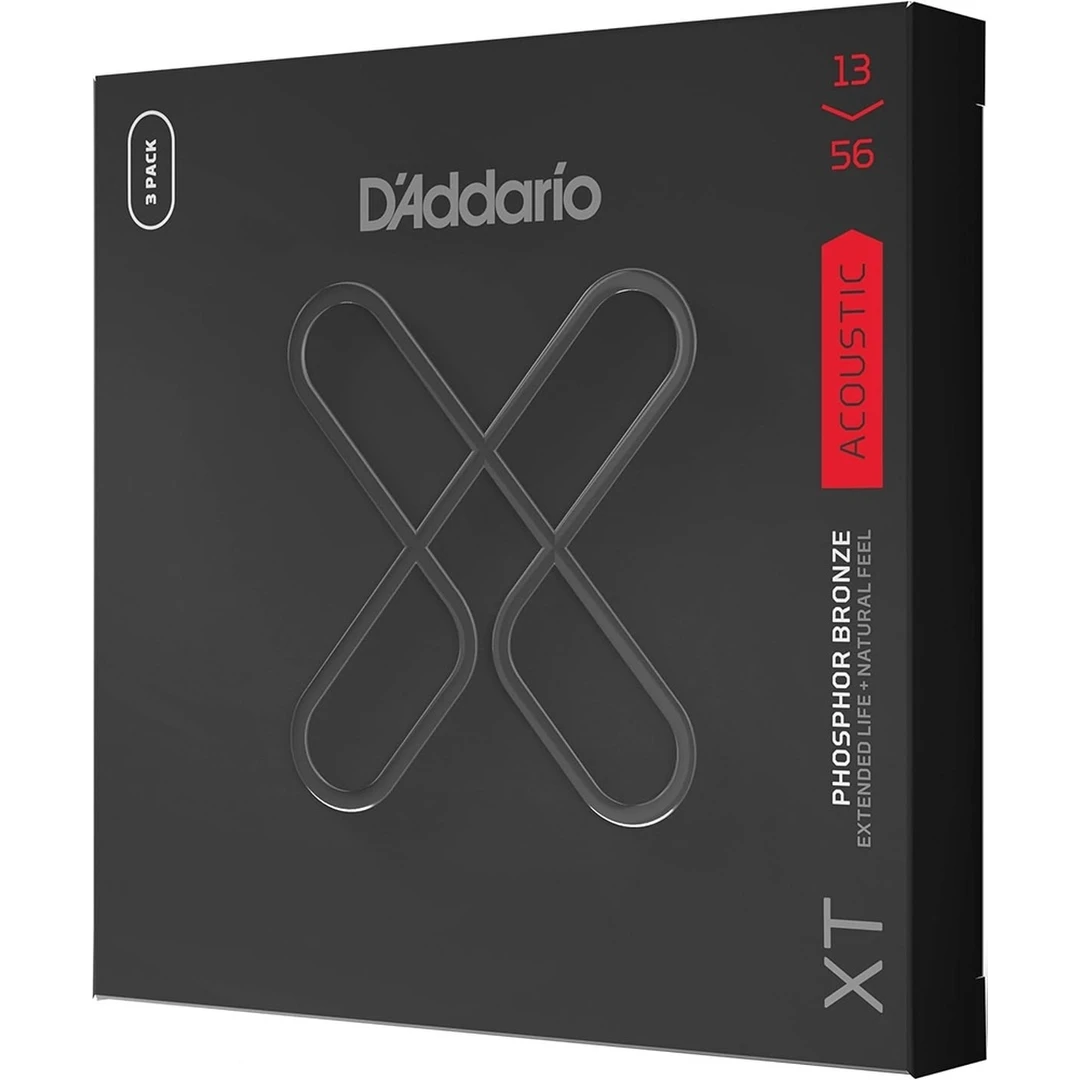 Струны для акустической гитары D'Addario XTAPB1356-3P 13-56