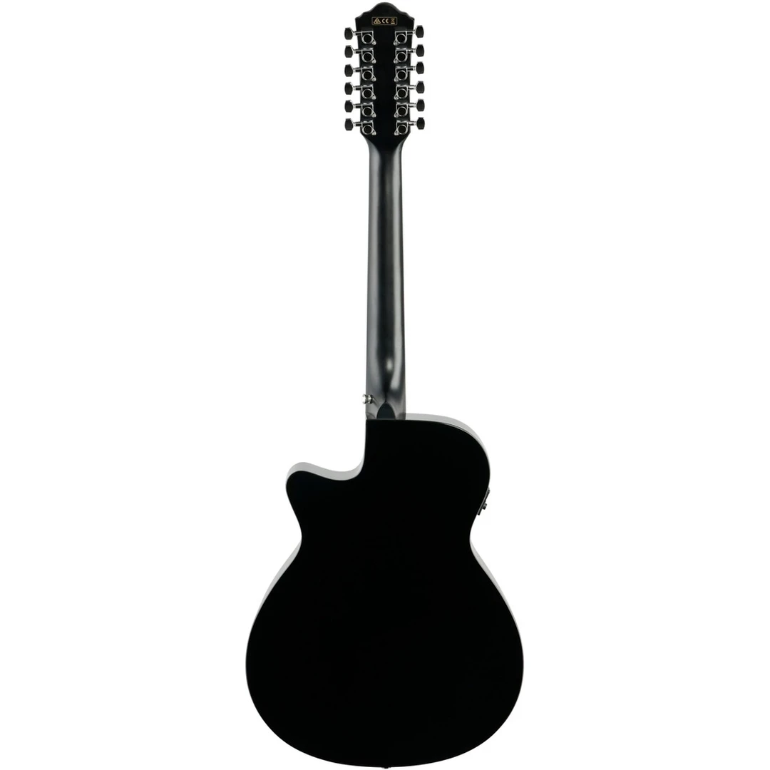 12-струнная электроакустическая гитара Ibanez AEG5012-BKH