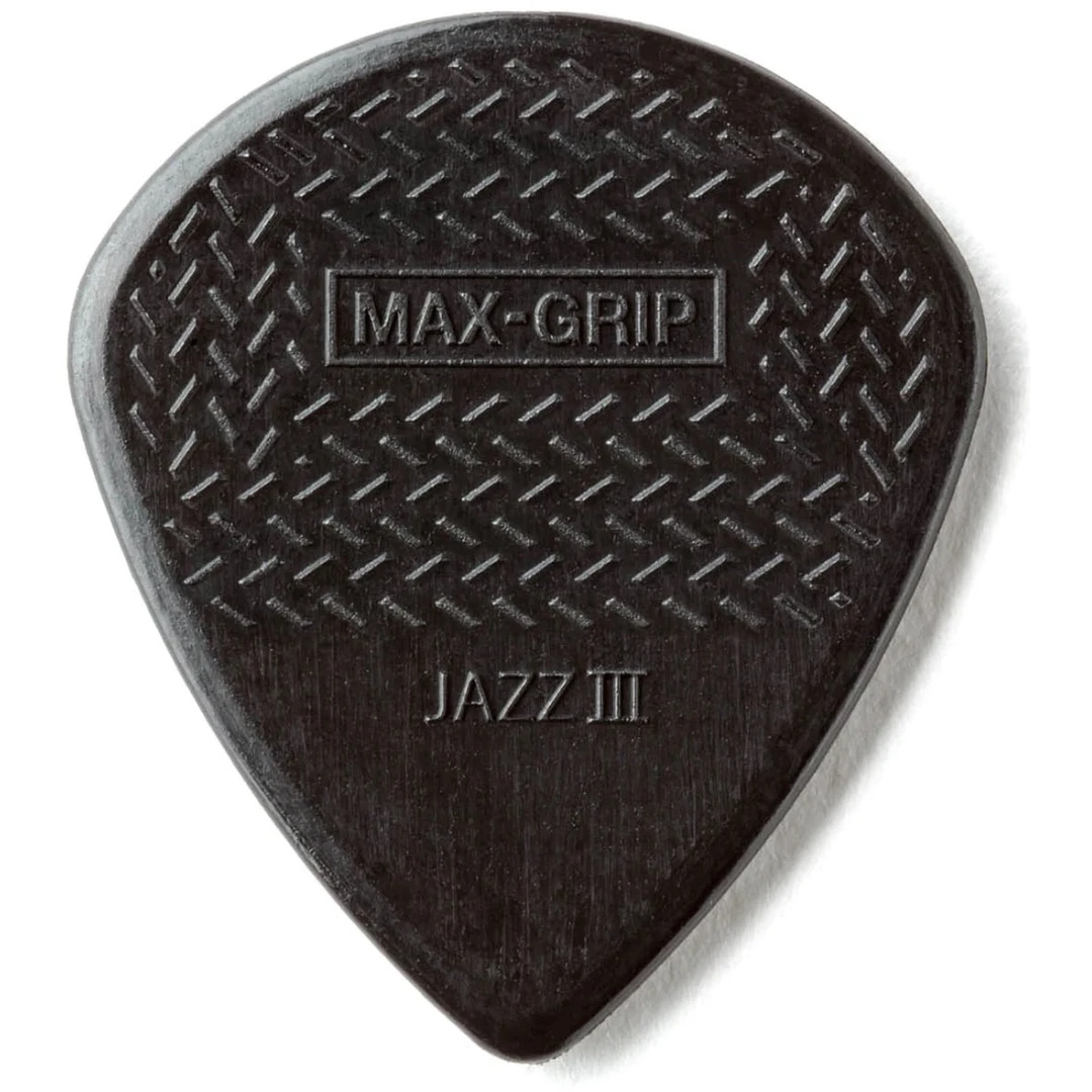 Медиатор Dunlop 471R3S Max-Grip Jazz III Stiffo
