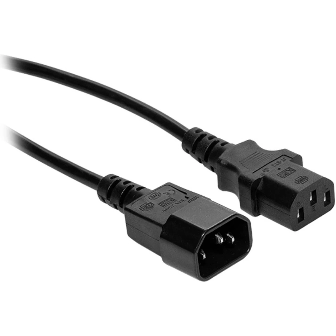 Кабель питания Wize CAC6-C13-C14-1.8M