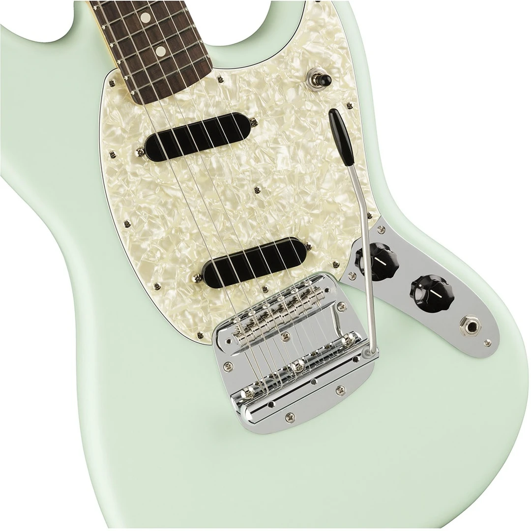 Электрогитара Fender American Performer Mustang RW Satin Sonic Blue