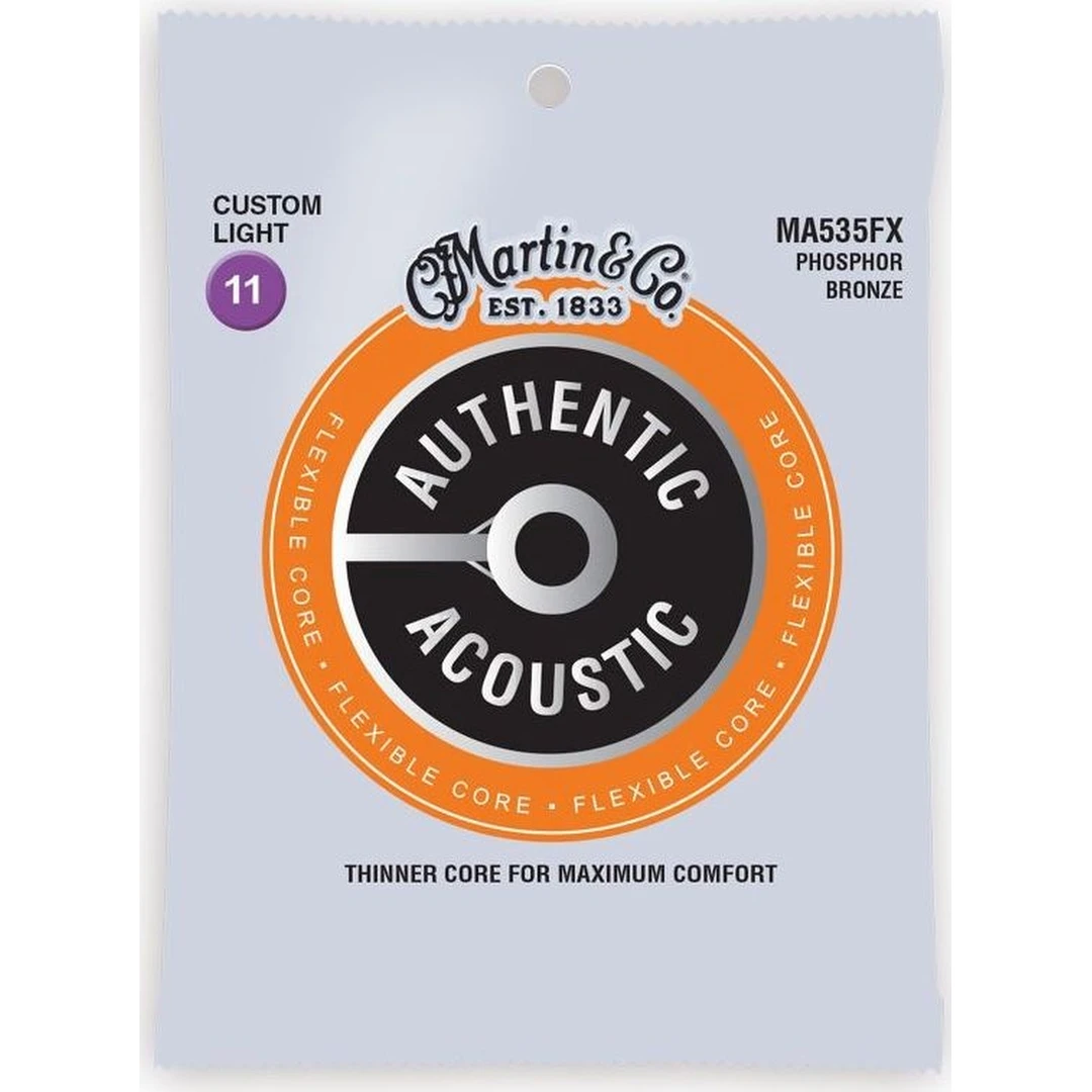 Струны для акустической гитары Martin MA535FX 11-52
