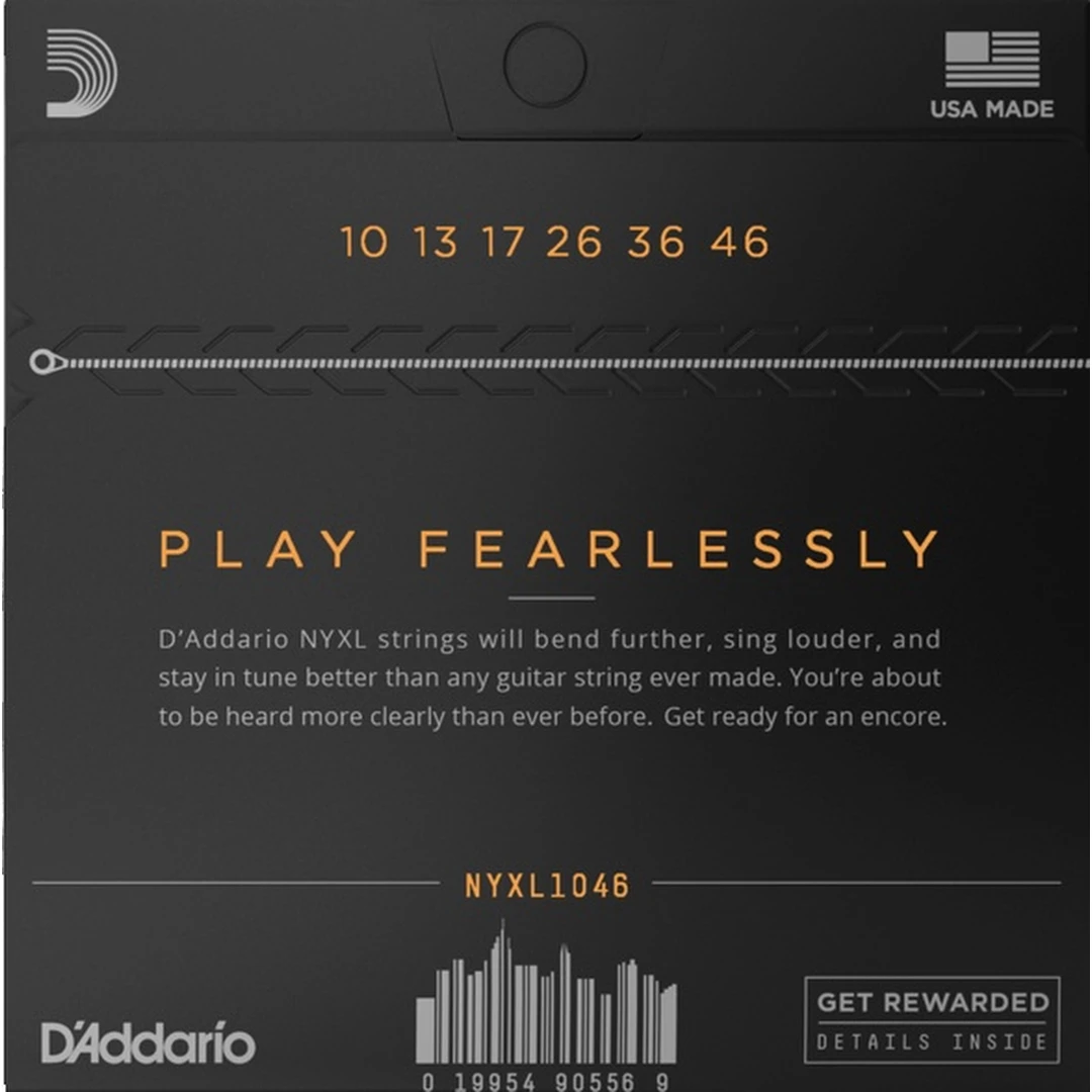 Струны для электрогитары D’addario NYXL1046 10-46