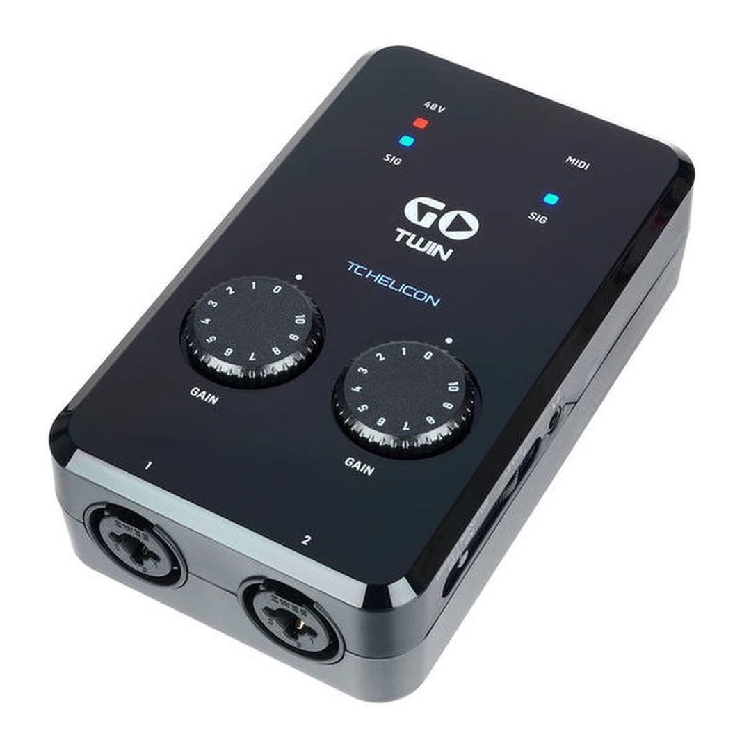 Аудиоинтерфейс TC Helicon Go Twin