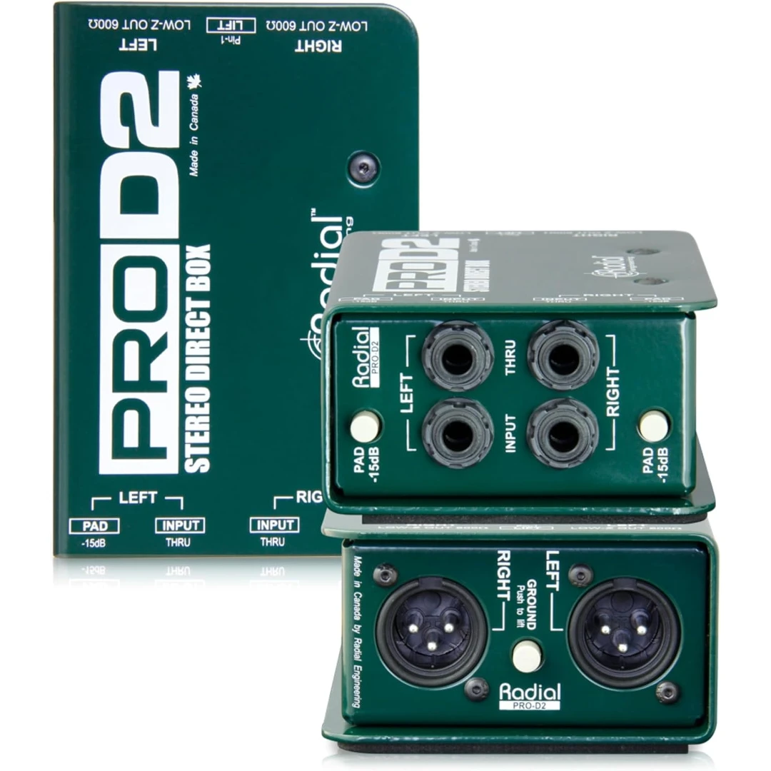 Пассивный стерео директ-бокс Radial Engineering ProD2