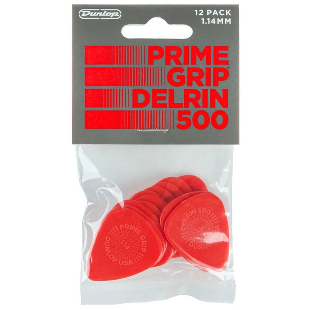 Набор медиаторов Dunlop 450P1.14 Prime Grip Delrin 500